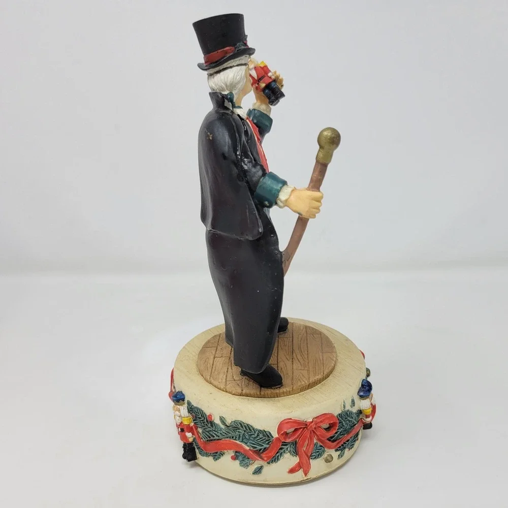 Midwest Importers Herr Drosselmeyer Nutcracker Musical‎ Figurine Box 2357